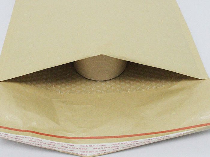 Enveloppe bulles kraft