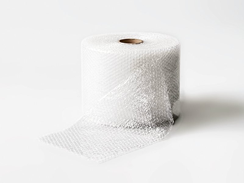 Rouleau de film à bulles d'air en polyéthylène